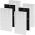 Hepa Filter Replacement for Honeywell U Filter | Compatible with Honeywell HHT270, HHT290 Series, 6 Pack