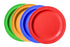G.E.T. DP-906-MIX Melamine Round Appetizer Plates, 6.5", Set of 12, Mardi Gras Mix