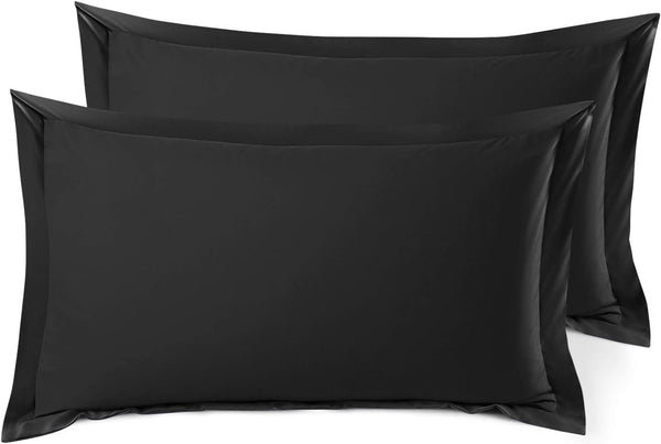 Nestl Soft Pillow Shams Set of 2 - Double Brushed Microfiber Pillow Covers, Hotel Style Premium Bed Pillow Cases, King