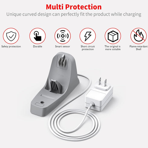 Charging Dock 8.2V 150mA Compatible with Black and Decker HNVC215B12AEV Dustbuster Handheld Vacuum