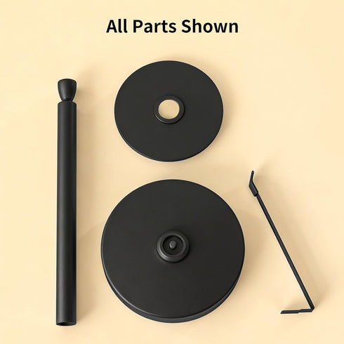 Countertop YUMORE Paper Towel Holder Heavy Weighted Base Non-Slip, One-Hand Tear, Stainless Steel Kitchen Paper Towel