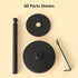 Countertop YUMORE Paper Towel Holder Heavy Weighted Base Non-Slip, One-Hand Tear, Stainless Steel Kitchen Paper Towel