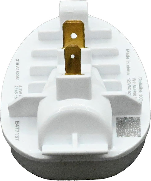 W11549780 LED Refrigerator Light, Replaces W11520324 W11449273 AP7192759 W11251749 AP6986570, Compatible with