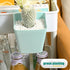 FMOACEN 6 Pack Hanging Cup Holder Rolling Cart Organizer Accessories Trolley Basket Storage Hanging Bucket Hanging