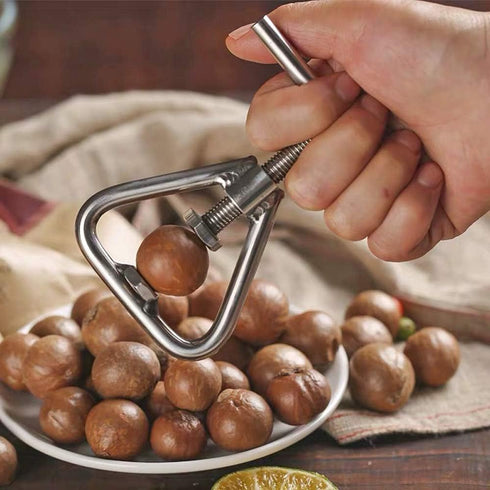 Nut crackers Tool for All Nuts, Heavy Duty Stainless Steel Pecan Walnut Plier Opener Tool for Black Walnut, Macadamia
