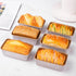 7.8inch Nonstick Loaf Pan - Classic Bakeware Bread Pan with 1.5 lb Dough Capacity, Champagne