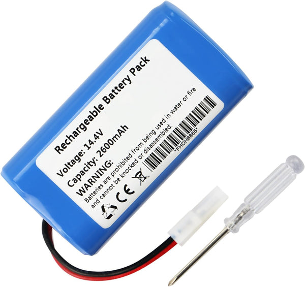 H18650CH-4S1P Vacuum Compatible for Xiaomi MI G1, Mop Essential G1 MJSTG1, SKV4136GL, MC-WRC53 Robot Vacuum Cleaner