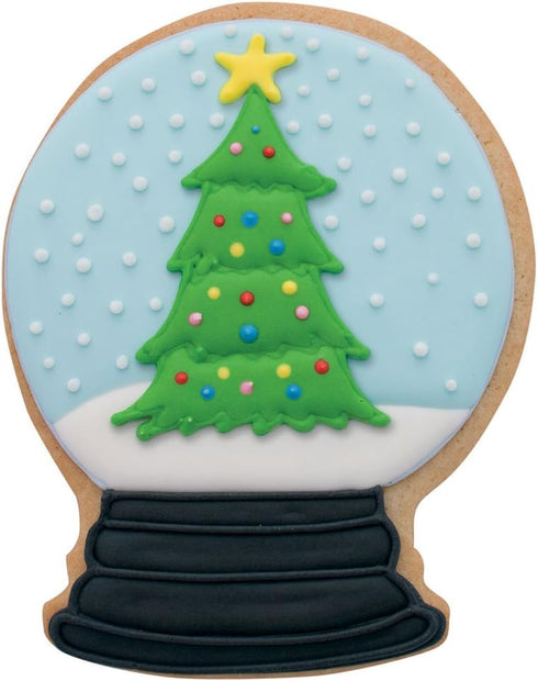 Winter Snow Globe Cookie Cutter, 4" Made in USA by Ann Clark