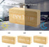 OCT17 Wooden Digital Alarm Clock - Multi-Function LED with USB Power Supply, Voice Control, Timer