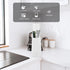 FRCOLOR Kitchen Utensil Holder for Countertop, Multifunctional Draining Chopstick Cage, Minimalistic Utensil Holder