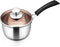 LIANYU 1QT Stainless Steel Saucepan with Lid, Small Pot for Milk, Soup, Home Kitchen, Dishwasher Safe