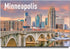 Minneapolis Fridge Magnet - Minnesota Travel Souvenir of Third Avenue Bridge