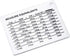Magnetic Kitchen Baking Conversion Chart, Stainless Steel Refrigerator Magnet for Cups, Tablespoons, Teaspoons, Fluid Oz