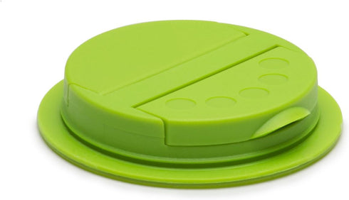 Jarware Green Spice Lid for Regular Mouth Mason Jars