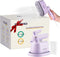 Travel Steamer, 2 in 1 Portable Steamer for Clothes, 180° Rotatable Mini Steam Iron, Home and Travel Essential