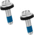 Clothes Washer Machine Agitator Bolt with Rubber Gasket, Compatible with Whirlpool, 2 PACK