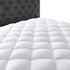 Taupiri California King Quilted Mattress Pad Cover, Deep Pocket Cooling Soft Pillowtop