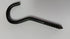 TD Designs Utility Hook, 4" Wrought Iron Black, Heavy Duty Ceiling Wall Hooks, Screw in (3 Pack)