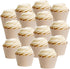 Dress My Cupcake Standard Ivory Beige Cupcake Wrappers, Set of 50