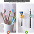 iBetterLife 4Pcs Silicone Toothbrush Holders, Multi-Function Waterproof Self Adhesive Wall Mounted Hooks
