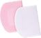 LUTER 2 Pieces 12 x 9.5 cm Pastry Horn, Plastic Dough Scraper for Kitchen, Pastry, Pancakes (Pink, White)