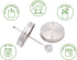 Mason Jar Lifestyle Wide Mouth Stainless Steel Honey Dipper