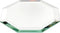 Plymor 4" Octagon Beveled Glass Mirror, 5mm Thick, Pack of 6