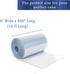 Cake Collar Acetate Roll 4 x 600 in (50ft) - Cake Collar 4 in - Acetate Cake Collars - Acetate Sheets for Baking - Cake Ring Sleeves - Cake Wrapping Plastic - Acetato para Reposteria by FIESTA WRAPS