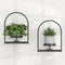 Window Plant Shelves Indoor, 2 Pack Metal Wall Mounted Plant Holder, Minimalist