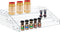 PMMASTO Widen Tiered Spice Rack, Seasoning Organizer, Clear Acrylic Vertical Shelves Can