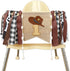 Derzhssg 1st Birthday High Chair Banner - Cowboy Rodeo Party Decoration for Boy, Western Theme Birthday One Party, My