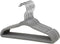 ManGotree 15 Pack Non-Slip Baby Velvet Clothes Hanger, Kids Coat Hanger with Swivel Hook (Grey)