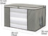 2 Pack Foldable Large Storage Bags, 28 x 20 x 12 inch for Comforter Quilt Blanket Clothes with Clear Window & Handles