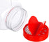 Yopay 8 Pack Large Spice Jar, 32oz Seasoning Shaker, Plastic Container with Red Dual Shake Lid