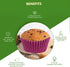Regency Wraps Greaseproof Professional Grade Baking Cups, Pack of 40, Purple Solid, for Cupcakes