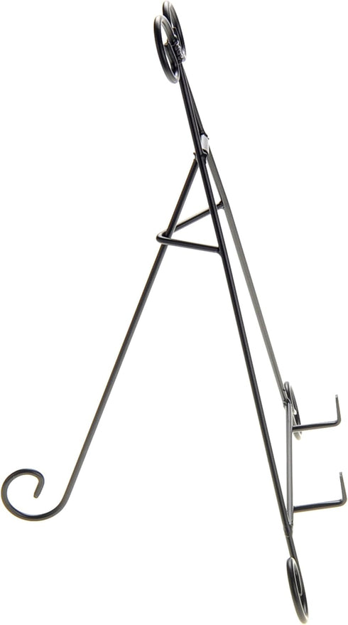 PowerTRC 12" Iron Display Stand for Pictures, Books, Plates, Art, and More