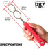 PBT - Peanut Butter Mixer, Stainless Steel Stirring Tool for Natural Peanut Butter, Dough, Yogurt, Sauces, and More