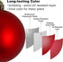 Red & Gold 2.5" Christmas Balls, Shatterproof Hanging Ornaments for Birthday Halloween Holiday Wedding Decorations, Set