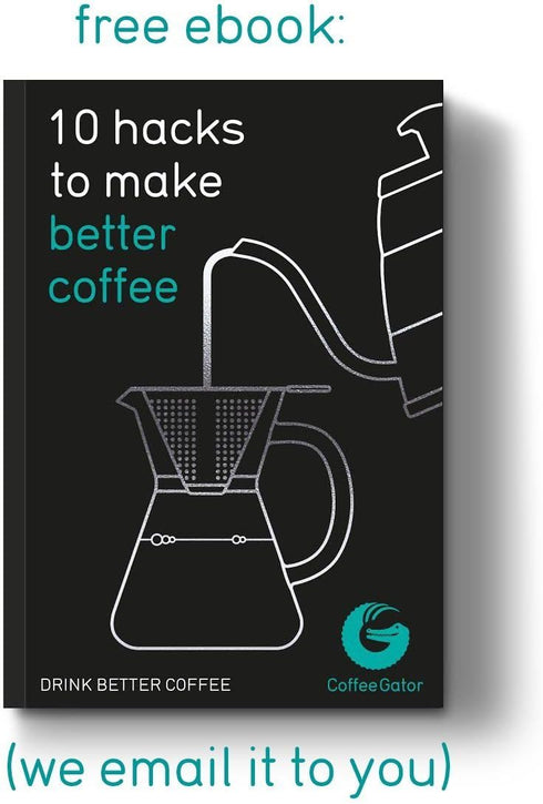 Coffee Gator 34oz French Press Coffee Maker, Thermal Insulated Brewer with Travel Jar, Double Wall Stainless Steel