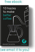 Coffee Gator 34oz French Press Coffee Maker, Thermal Insulated Brewer with Travel Jar, Double Wall Stainless Steel