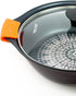 TECHEF - Silicone Pot Holders/Pinch Grips/Oven Mitts - Orange, Set of 2, Made in Korea