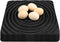 6 Pack Washable Chicken Nesting Pads, 13 x 12 inch, Black, Solid,