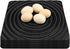 6 Pack Washable Chicken Nesting Pads, 13 x 12 inch, Black, Solid,