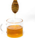 KYVANDO 2pcs, 6.3 Inch Brazilian Cherry Wood Honey Dipper - Durable & Warp-Resistant, Preserves Honey Purity