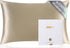 ZIMASILK 100% Pure Mulberry Silk Pillowcase, 600 Thread Count, Premium Grade 6A Silk, Taupe, 1pc (Queen 20''x30'')
