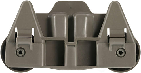 YMDparts 2 Pack Black Dishwasher Lower Rack Wheels for Whirlpool, KitchenAid, Maytag, Kenmore - W10195416, W10195416V