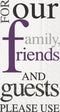 Ideal Home Range 48 Count 3-Ply Paper Guest Towel Dinner Buffet Napkins, Purple