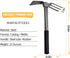 ZOG Garden Big Hand Digger and Hoe Combo - Heavy Duty Hand Tiller, Garden Hoe, Cultivator with Non-Slip Handle
