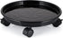 Skelang 11.8" Plant Caddy, Plant Pallet with Brake Wheels, Moving Plant Pot Saucer,