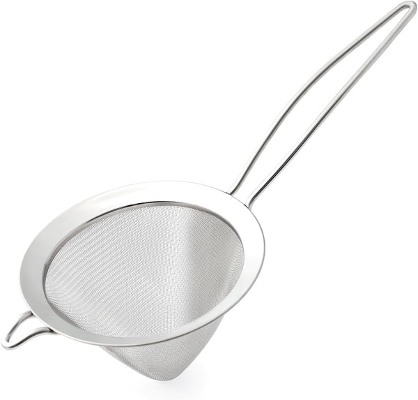 Cuisipro 12.5" Cone Strainer, White for Kitchen Use